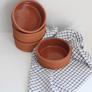 Clay Ceramic Casserole Dish, Terracotta Stew Pot Plate, Stoneware Crock, Dinnerware Bowl Set image 10