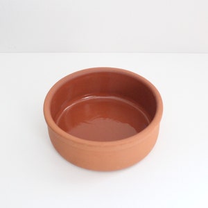 Clay Ceramic Casserole Dish, Terracotta Stew Pot Plate, Stoneware Crock, Dinnerware Bowl Set image 5