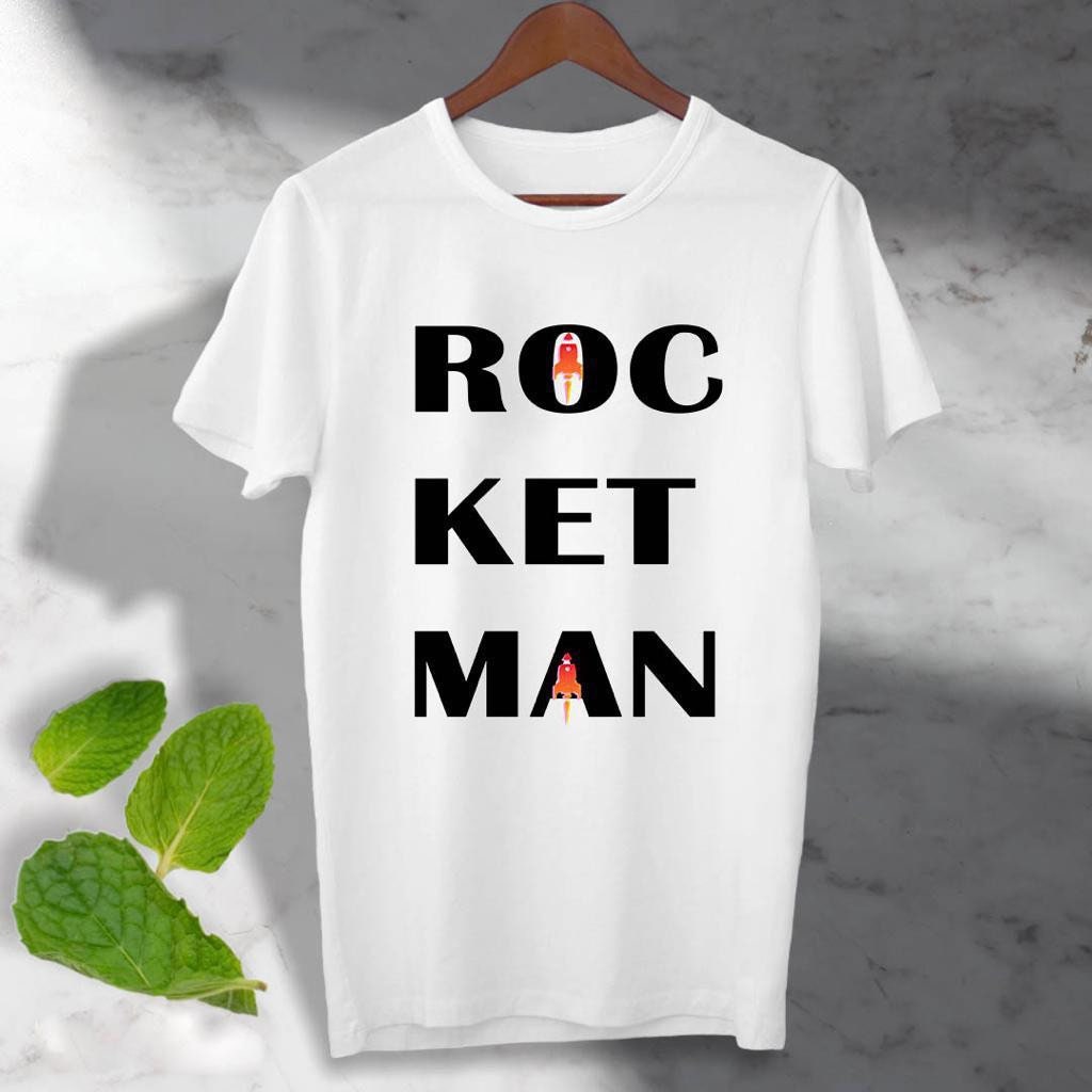 Singer Elton John Music Fan Gift Classic Rock Men's Shirt Women's Shirt Retro Rocket 70s Music Rocket Man Comfortable Unisex T-Shirt