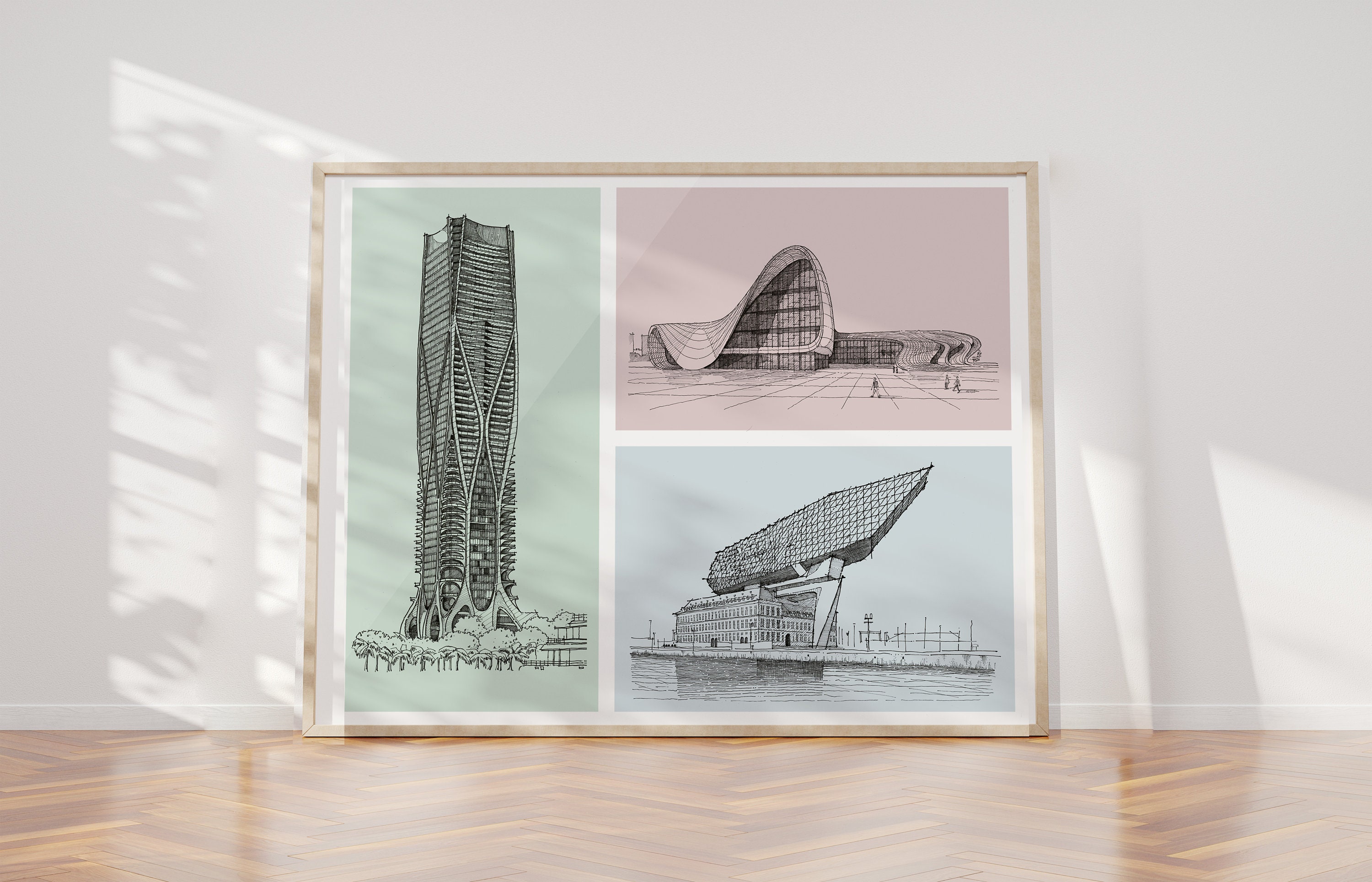 Zaha hadid poster - Etsy 日本