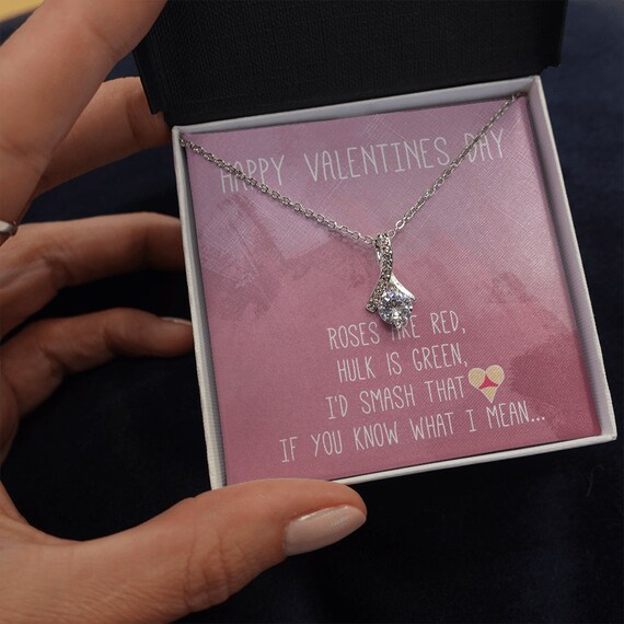 Valentines day necklace for her deals