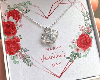 Valentines Day Gift For Her, Gift For Wife, Romantic Gift, Valentines Day Jewelry, Girlfriend Gift Necklace, Valentines Day Necklace Gift