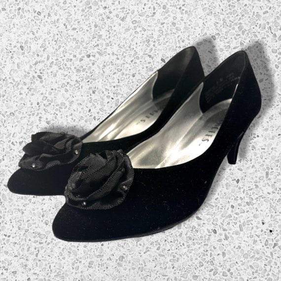Velvet kitten clearance heels