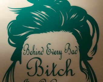 Mom car decal