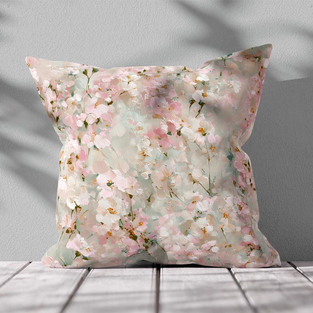 Cherry Blossom Seamless Pattern - Soft Sakura Botanical Garden Design ...