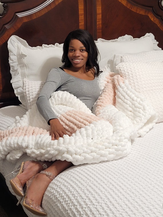 Etsy bulky blankets hotsell