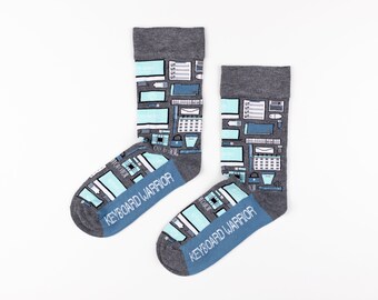 IT engineer socks, IT developer socks, IT technician socks, Staff coworker gift ideas, Computer tech socks,  Gift for programmer, Men socks
