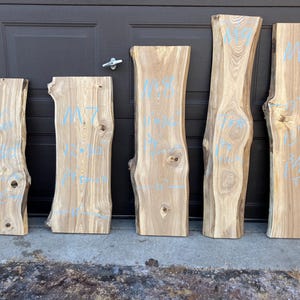 Live Edge Maple Slabs