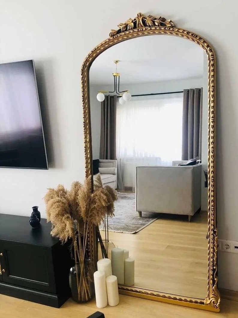 Diana Full Length Oversize Wall Mirror Decorative Mirror Etsy