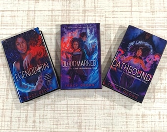 3D Printed Miniature Books: Legendborn Series Set