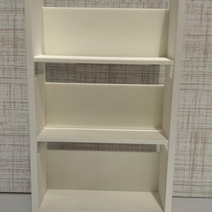 3D Printed Miniature Library Book Cart, Tiny Bookshelf Decor, Book Lover Accessory image 8