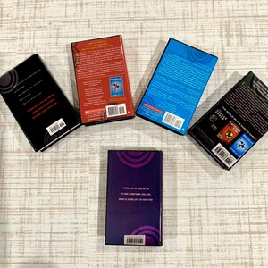 3D Printed Miniature Books: Hunger Games Series - Book Lover Gift, Mini bookcases image 2