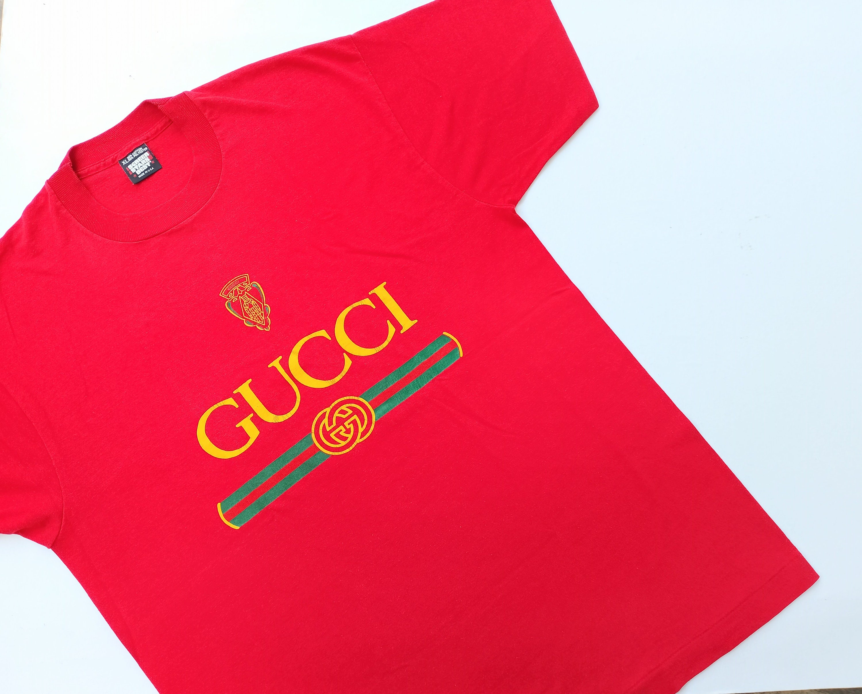 Gucci Dior Chanel Louis Vuitton Graphic T-Shirt - Mint Leafe Boutique Black / XL