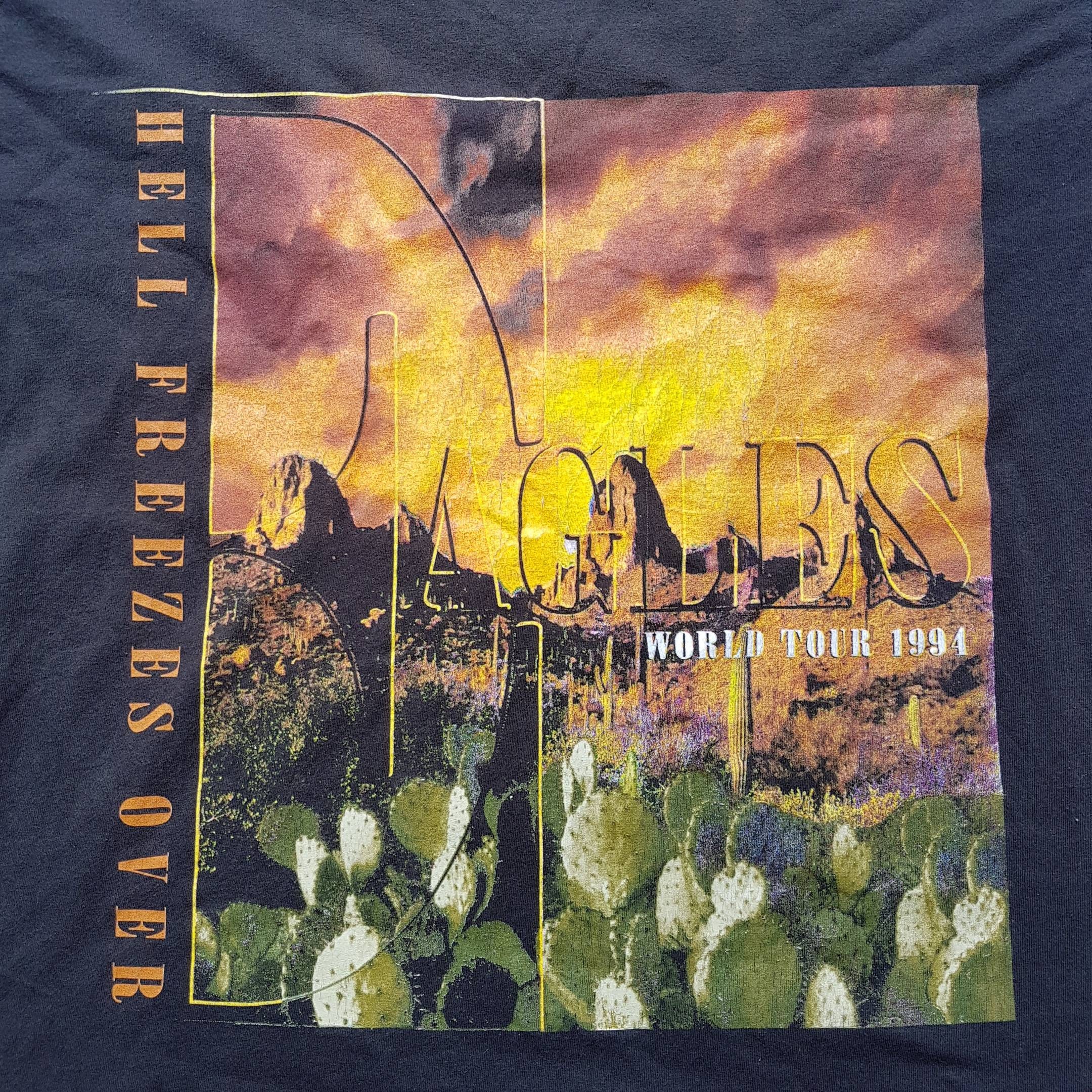 Vintage 1994 Eagles Hell Freezes Over World Tour T Shirt