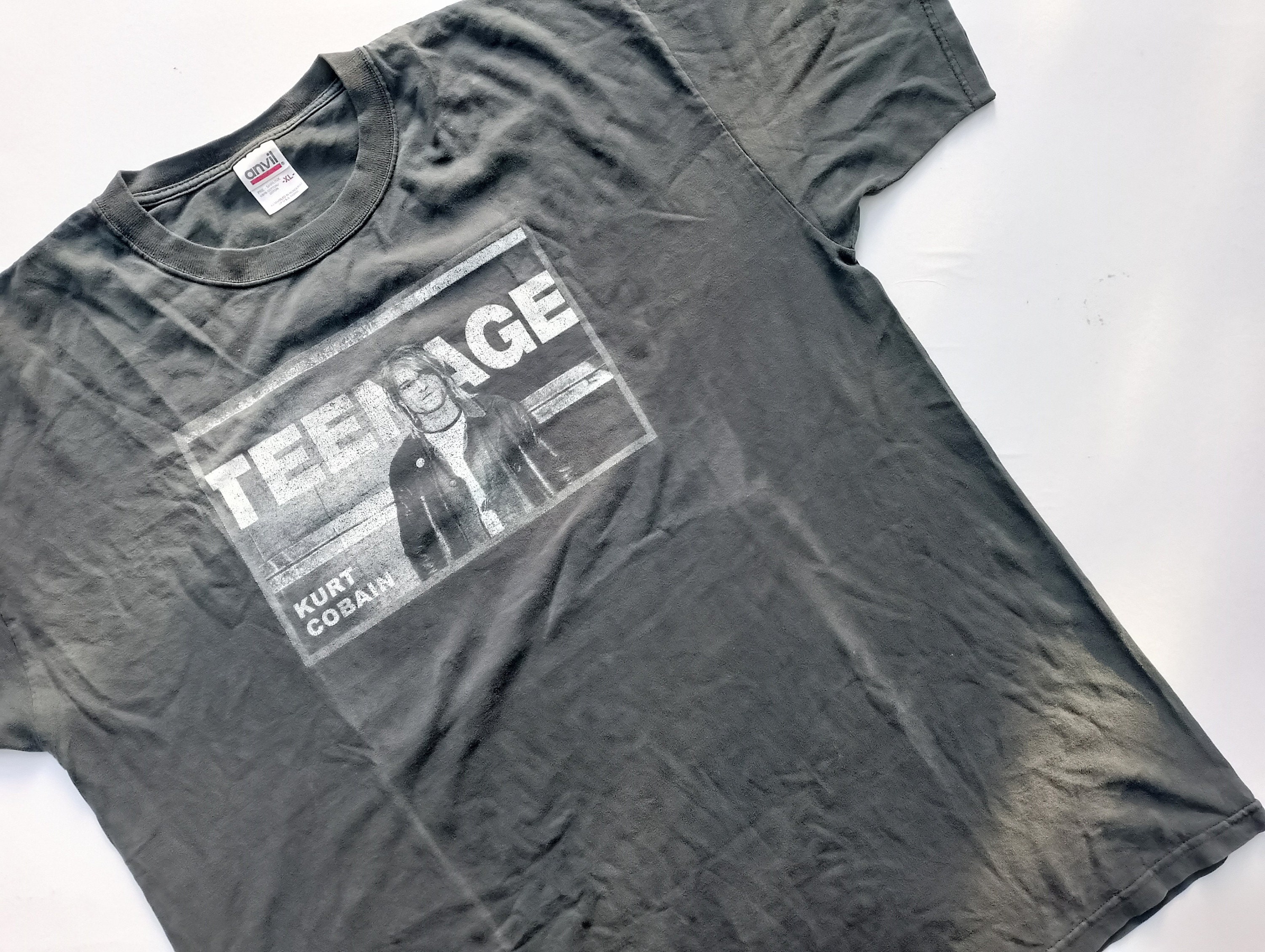 Kurt Cobain TEENAGE vintage tシャツ Vintage 2000's Nirvana Kurt