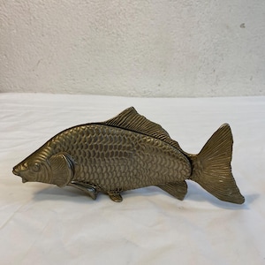 Porta Tovaglioli a Forma di Pesce Placcato Argento Vintage - Elegante Decorazione per la Tavola