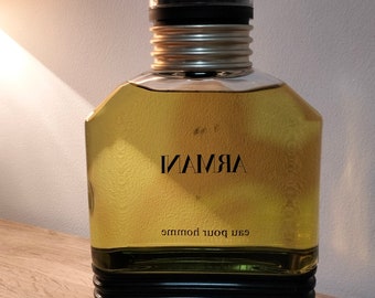 Vintage Perfume Men Armani Eau Pour Homme 1000 Ml 80s Sealed