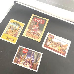 Bustina con Tre Cartoline Coca-Cola - Pezzi da Collezione