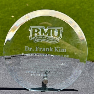 Personalized Crystal Glass Plaque Engraving, Crystal award, Glass award, Appreciation/ Retirement, Recognition Laser Etched Crystal Glass