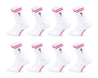 Set of 8 WILDBERRY APERITIF socks, aperitif, sports socks, tennis socks