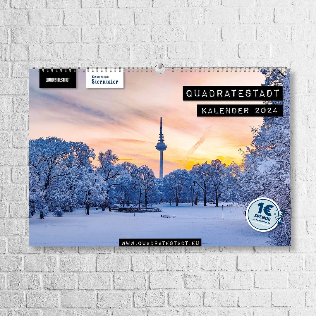 Mannheim Kalender 2024 Quadratestadt - Etsy.de