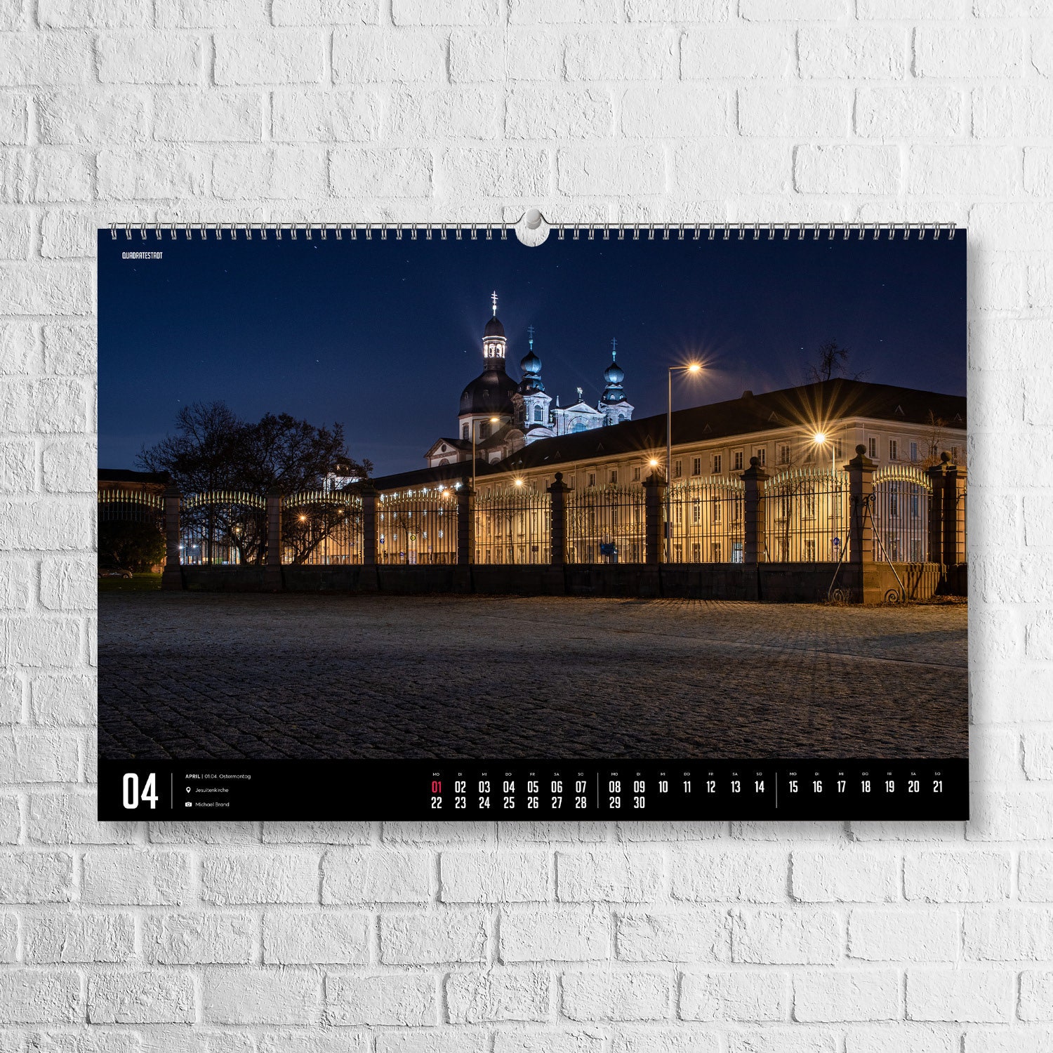 Mannheim Kalender 2024 Quadratestadt - Etsy.de