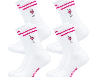 Set of 4 WILDBERRY APERITIF socks, aperitif, sports socks, tennis socks