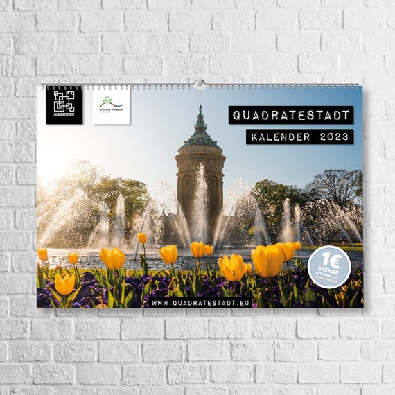 Mannheim Kalender 2023 Quadratestadt - Etsy.de