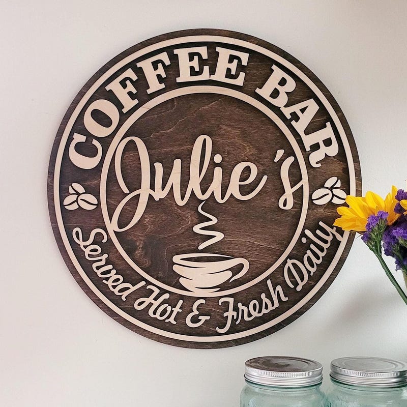 Coffee Signs and Plaques - Etsy