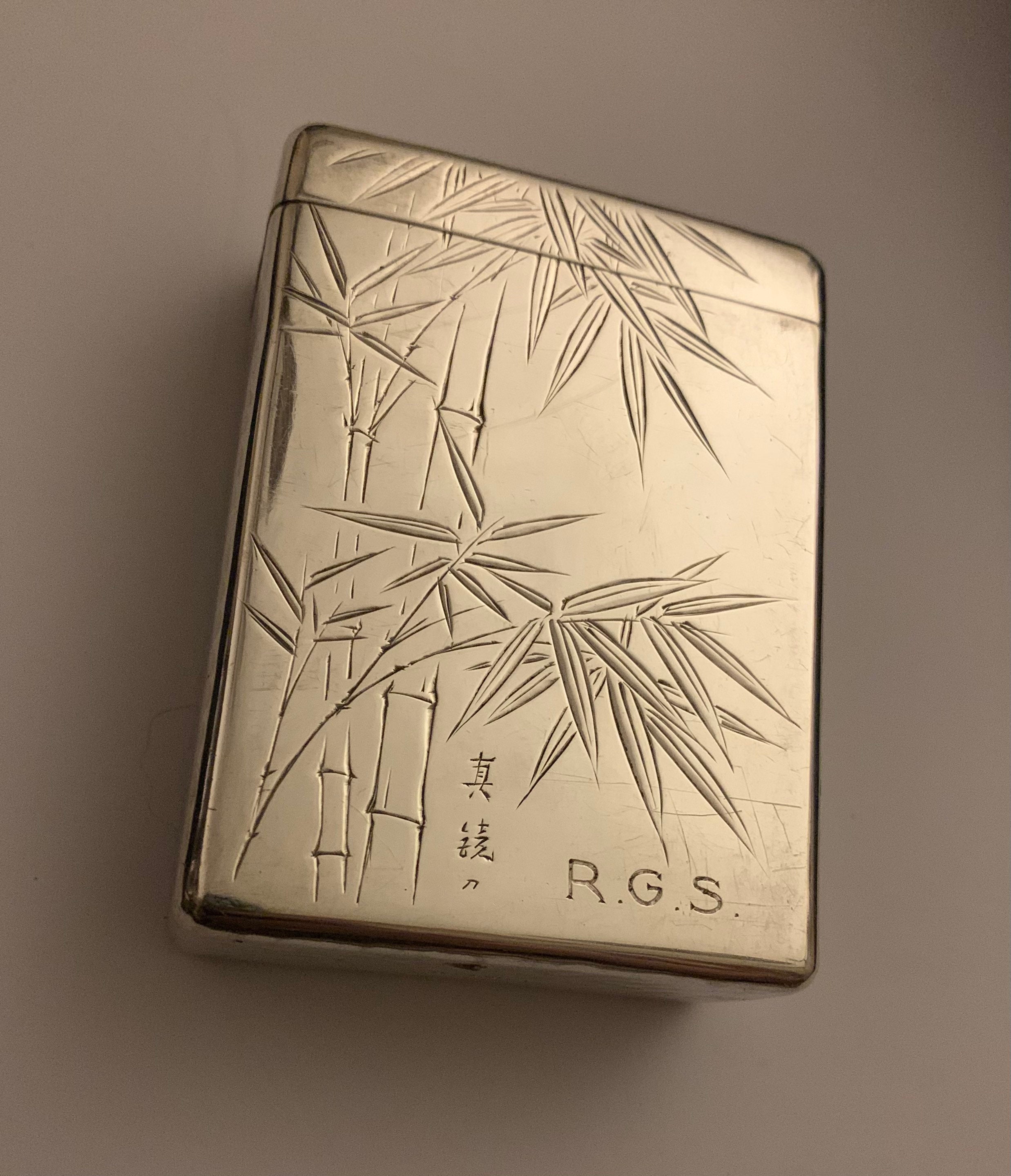 ZIPPO スターリングシルバー バンブー(竹)モデル ZIPPO スターリングシルバー バンブー(竹)モデル