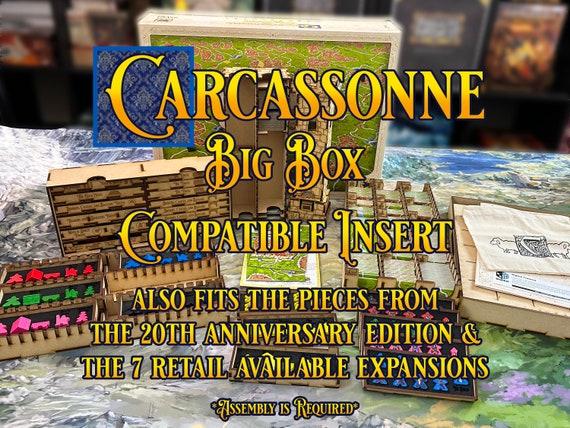 カルカソンヌ ビッグボックス5 　Carcassonne BigBox5 カルカソンヌ ビッグボックス５（Carcassonne Big Box 5）のボード