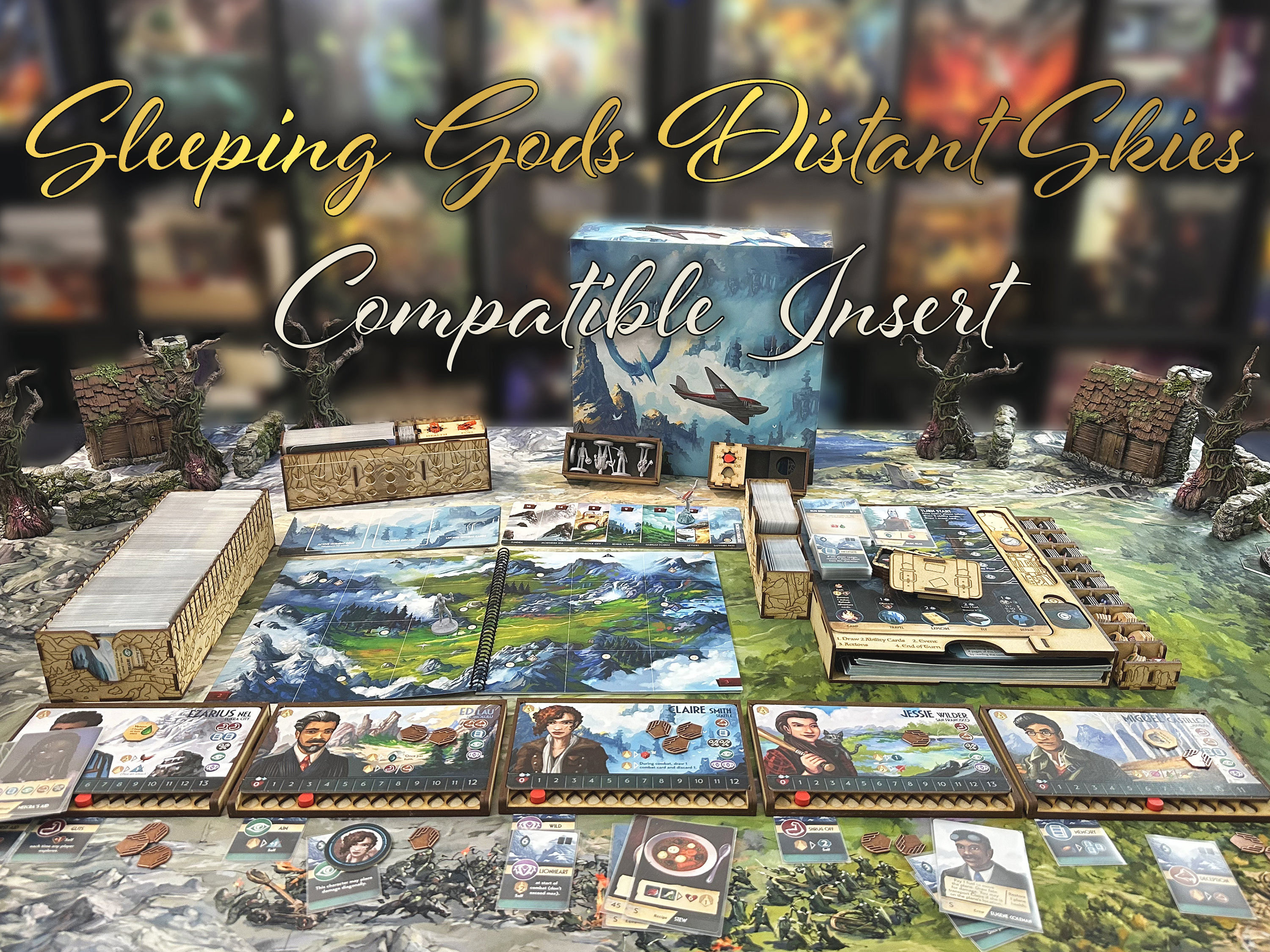 Sleeping Gods Distant Skies Compatible Insert / Organizer - Etsy