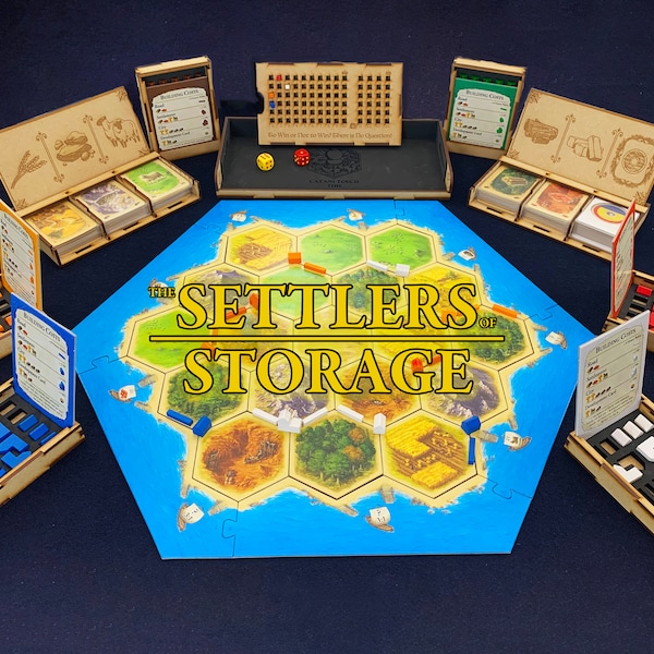 Catan-kompatibel organisationsinlaga - 5:e upplagan