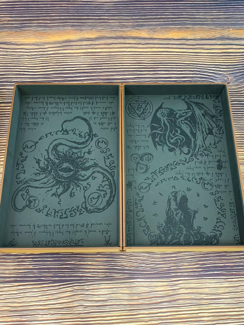 Cthulhu Death May Die Kompatibel Acryl Overlays, Dashboards und Würfeltabletts Bild 8