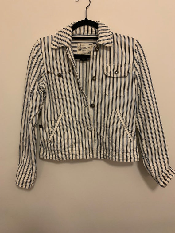 Ralph Lauren Striped Jean Jacket - image 2