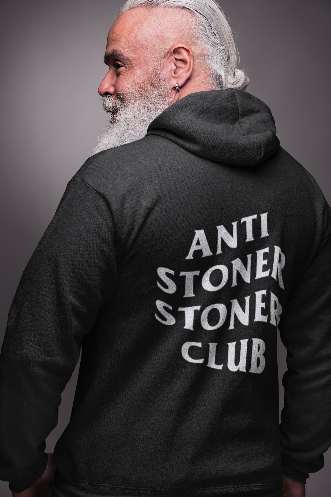 Anti Stoner Stoner Club Full Zip Hoodie - Etsy