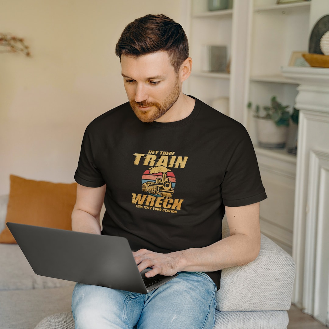 Train Wreck Graphic Tee