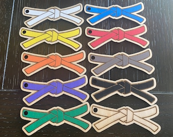 Karate Belt Keychains