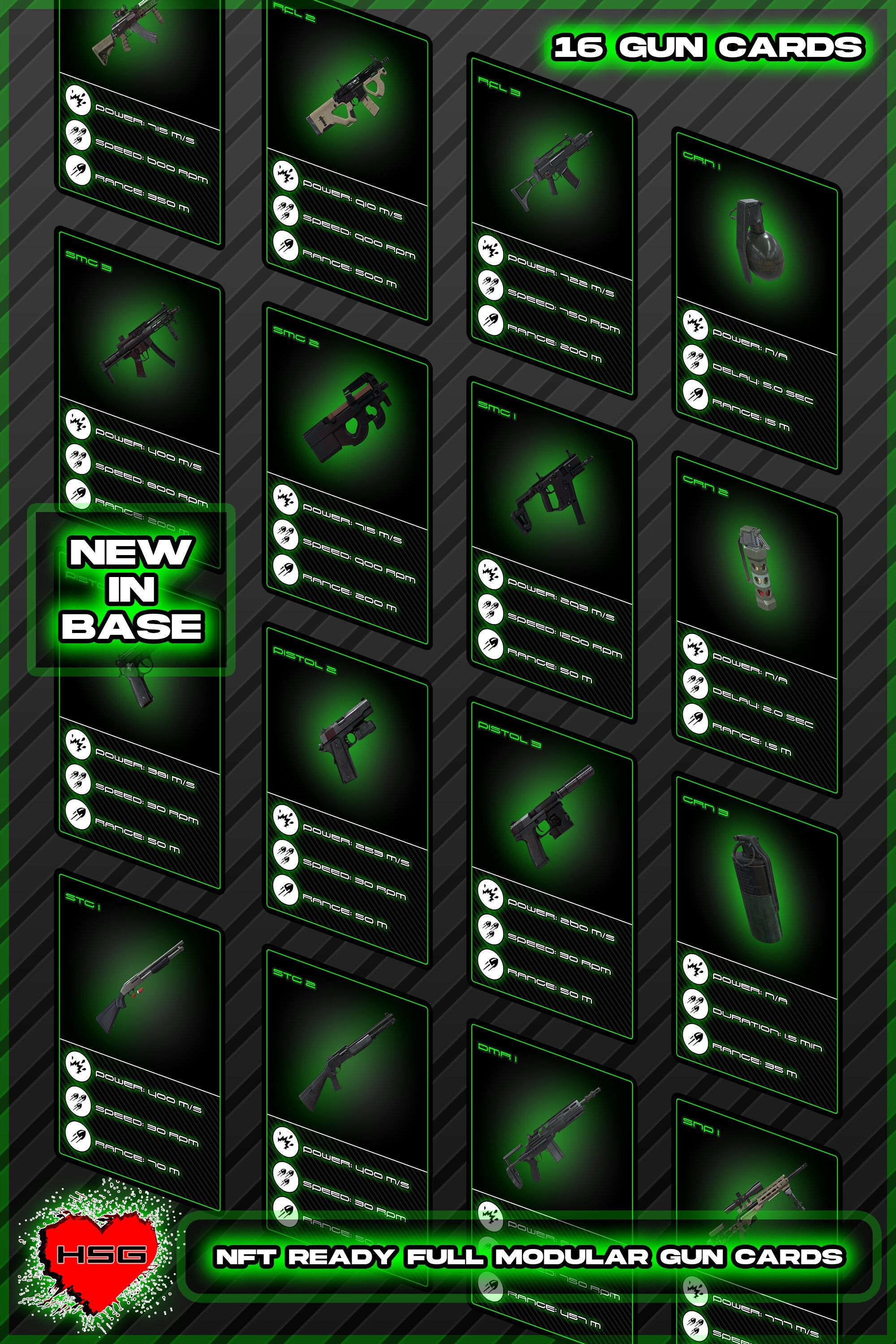 Printable Play Cards Guns Tactical Play Cards Full Modular - Etsy