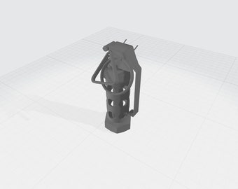 GRENADE 2 | STL, OBJ | Toy Guns | Keychain | 3D Print | Wall Decor | Dummy Training (No Functionality)