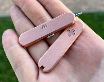 Victorinox 58mm minichamp pen slot! Copper limited