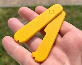 Victorinox 91mm/91mm plus G10 Scales Yellow