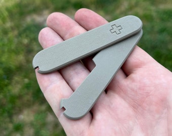 Victorinox 91mm/91mm plus G10 Scales Sand