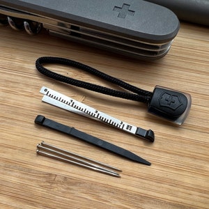 91mm Set of Accessories Tweezers, Toothpick, Pendant Mod Sak - Etsy