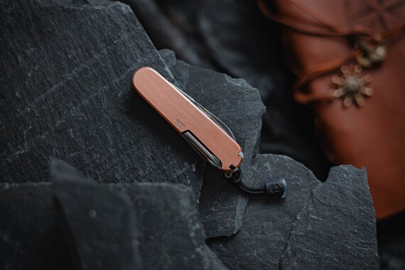 Victorinox Scales 91mm Plus Copper Satin Etsy UK
