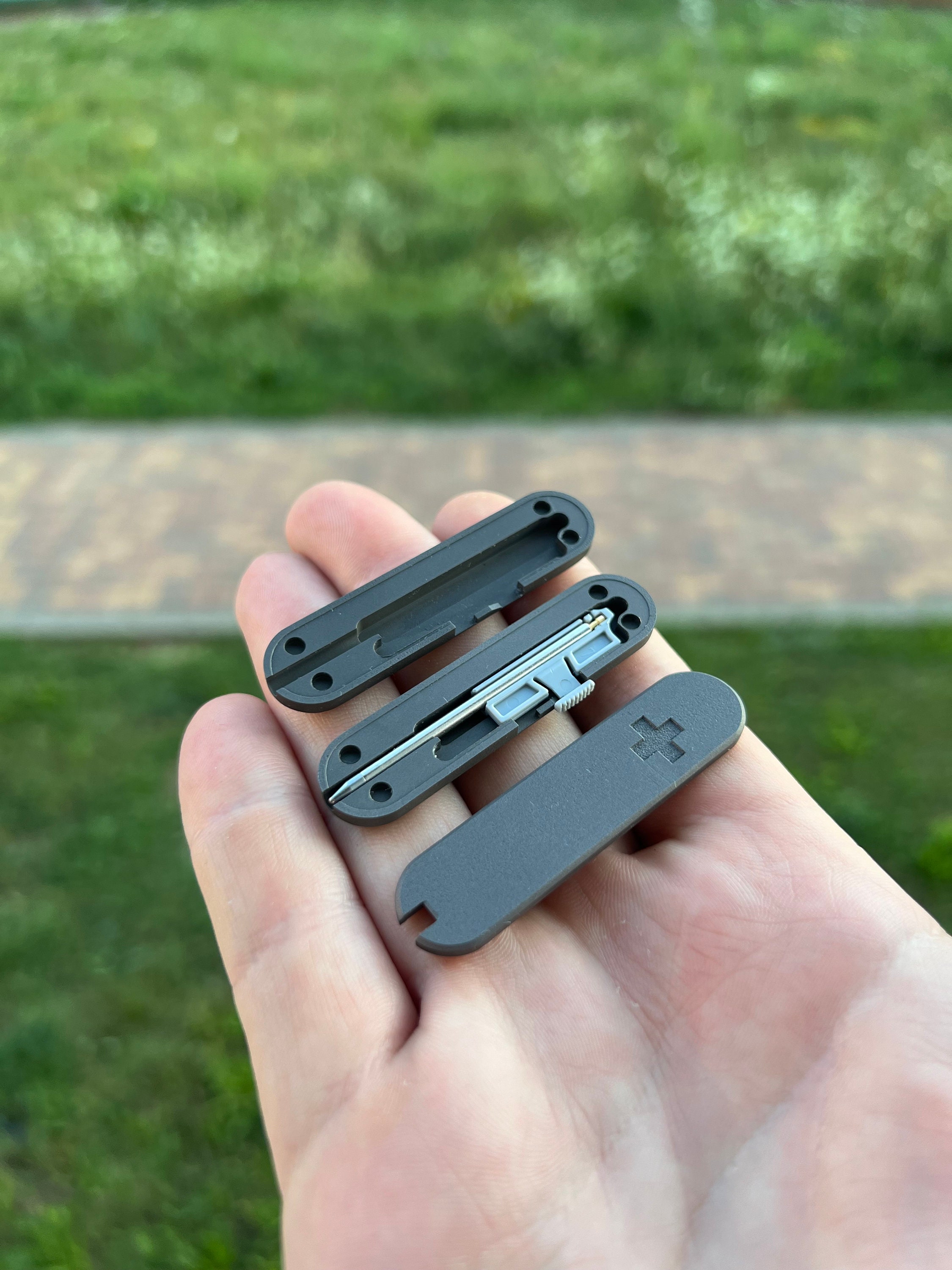 ビクトリノックス 58mm ミニチャンプ ペン スロット チタン