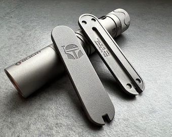 Victorinox 58mm Titanium Scales /Classic /sak boba fett mandalorian