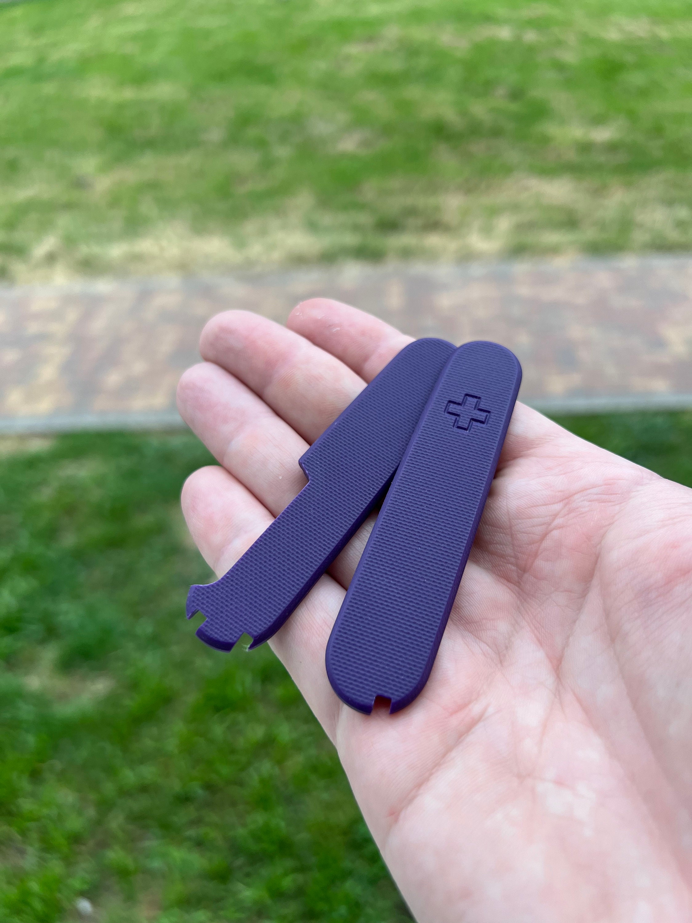 【 Saruwa2♡  】 Victorinox 91mm/91mm Plus G10 Scales Purple - Etsy
