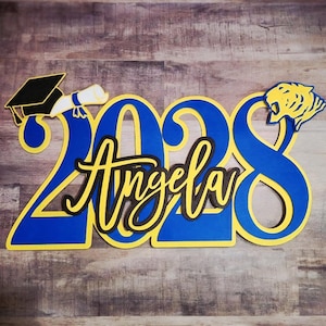 Personalized Graduation Cake Topper