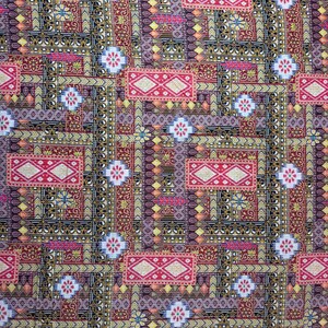 patchwork cotton fabric